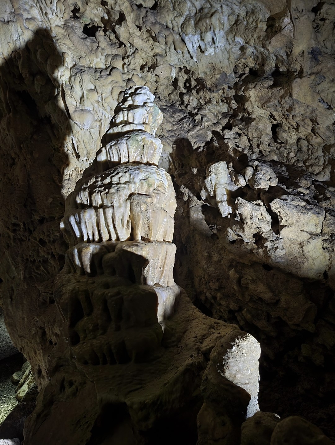 Chalottenhöhle Stalagmit